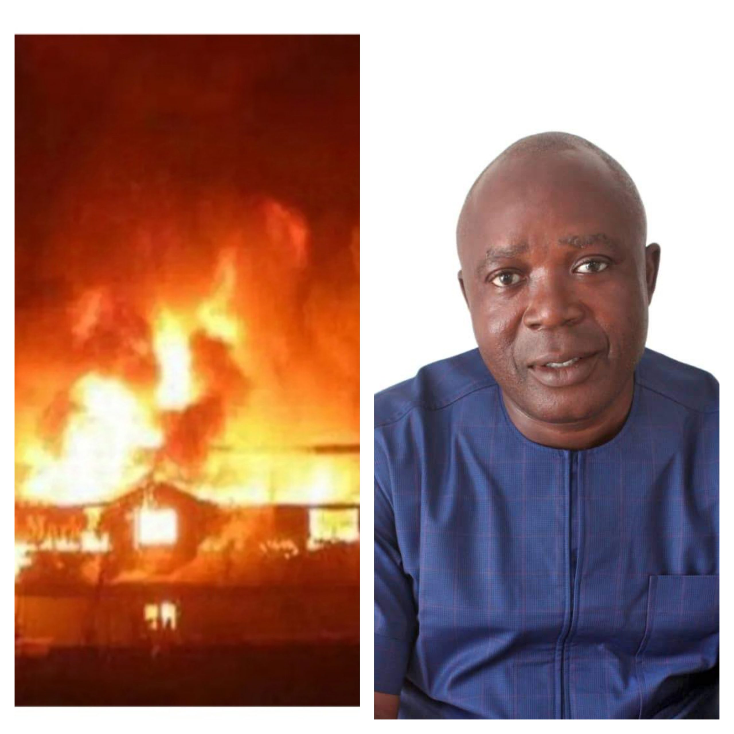 Comrade Victor Warefa Condemns The Destruction of Akpata Community By Suspected Itsekiri Youths.